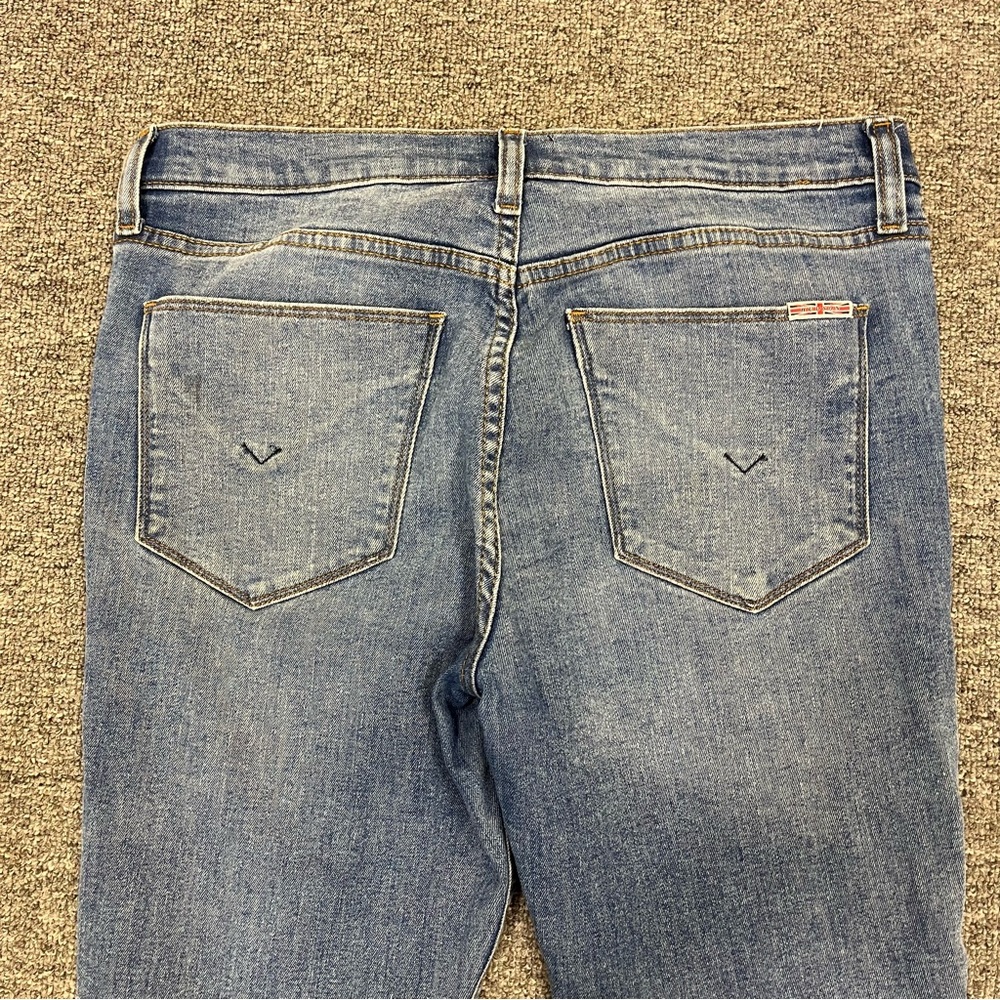 Hudson Jeans Size 29 Natalie Super‎ Skinny Medium Wash Stretch Denim Flattering - Picture 6 of 9
